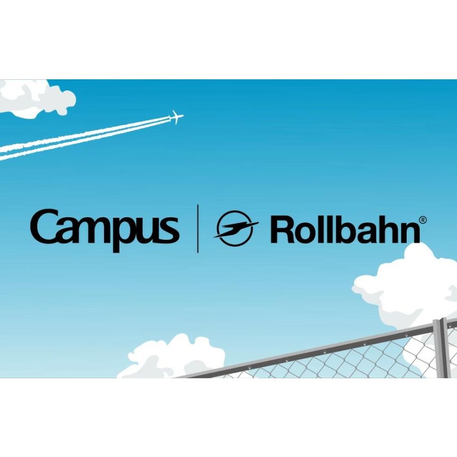 Campus × Rollbahn ロルバーンポケット付きメモ M キャンパス コクヨコラボ 501355 | DELFONICS | 10