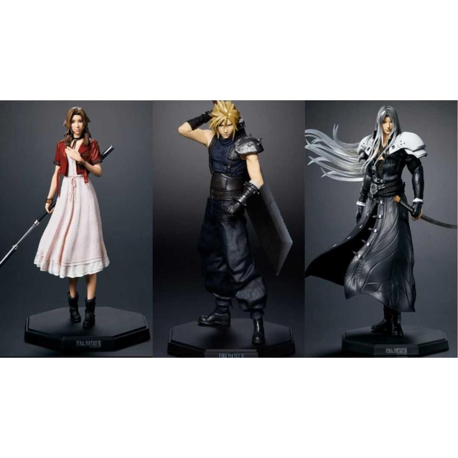 予約 ファイナルファンタジー Vii リメイク くじ Ff 7 A B エンド 賞 3体セット クラウド セフィロス エアリス 新品 Purrworld Com