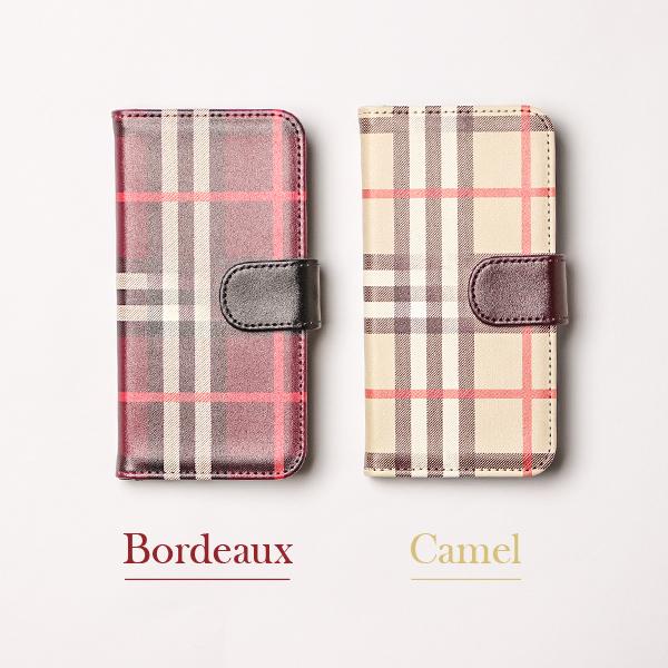 Apple タータンチェック柄02 手帳型 iPhoneケース 16Pro 16Plus