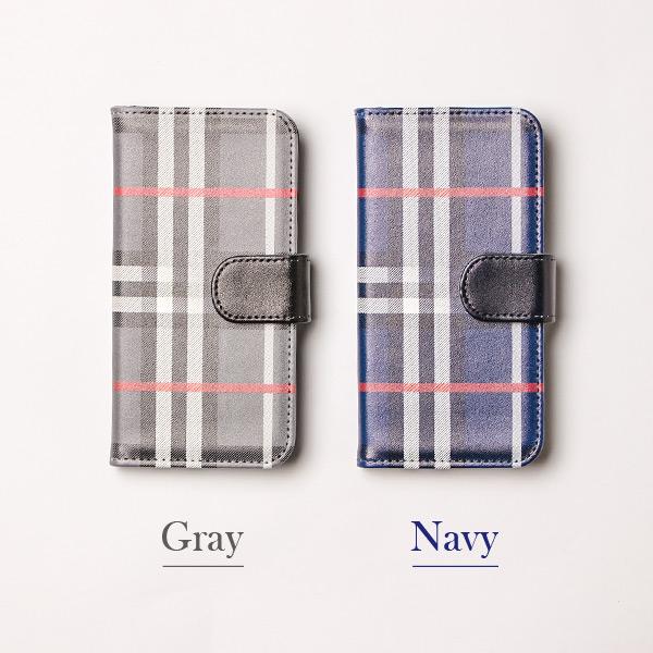 Apple タータンチェック柄02 手帳型 iPhoneケース 16Pro 16Plus