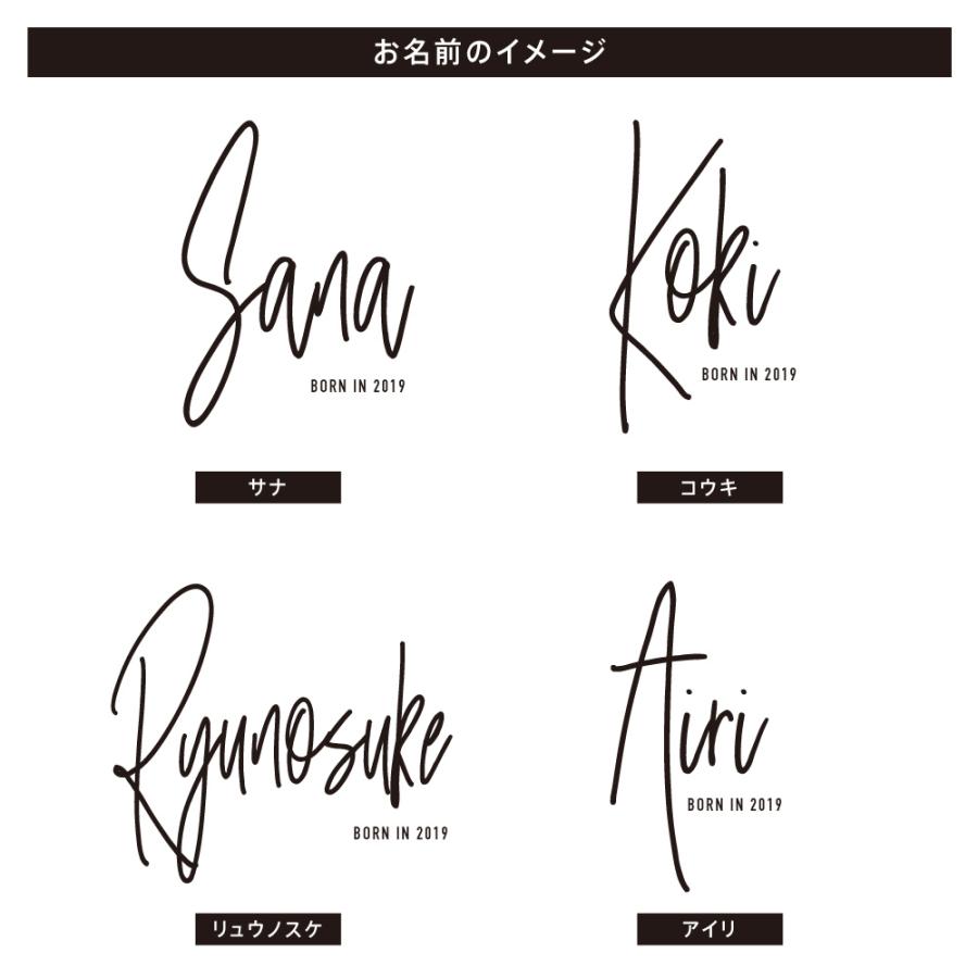 長袖 名入れ ロンパース ベビー服 タイポ03 サイン風 手書き風 名前入り 出産祝い ギフト 男の子 女の子 名前入れ おしゃれ かわいい メール便送料無料 Nr 0026 デザートアパレル 通販 Yahoo ショッピング