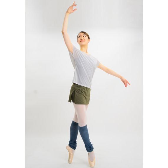 バレエ 大人 サラカラ・スパッツ付きボックススカート ボトムス ドゥッ