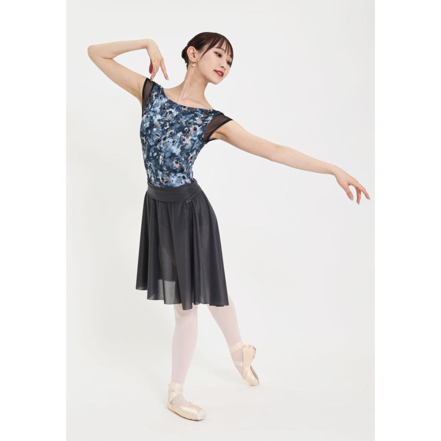 バレエ 大人 ブリリアントパール・ロングスカート レッスン 日本製