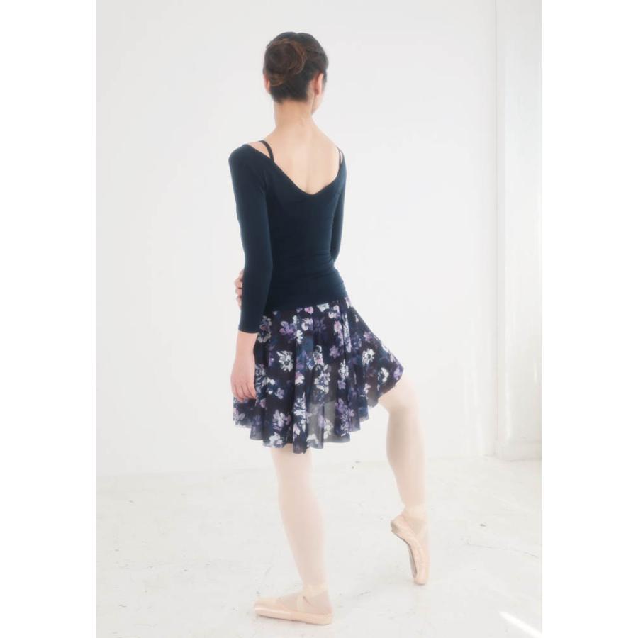 バレエ 大人 プリントブリリアントパール・ワンタッチサーキュラー