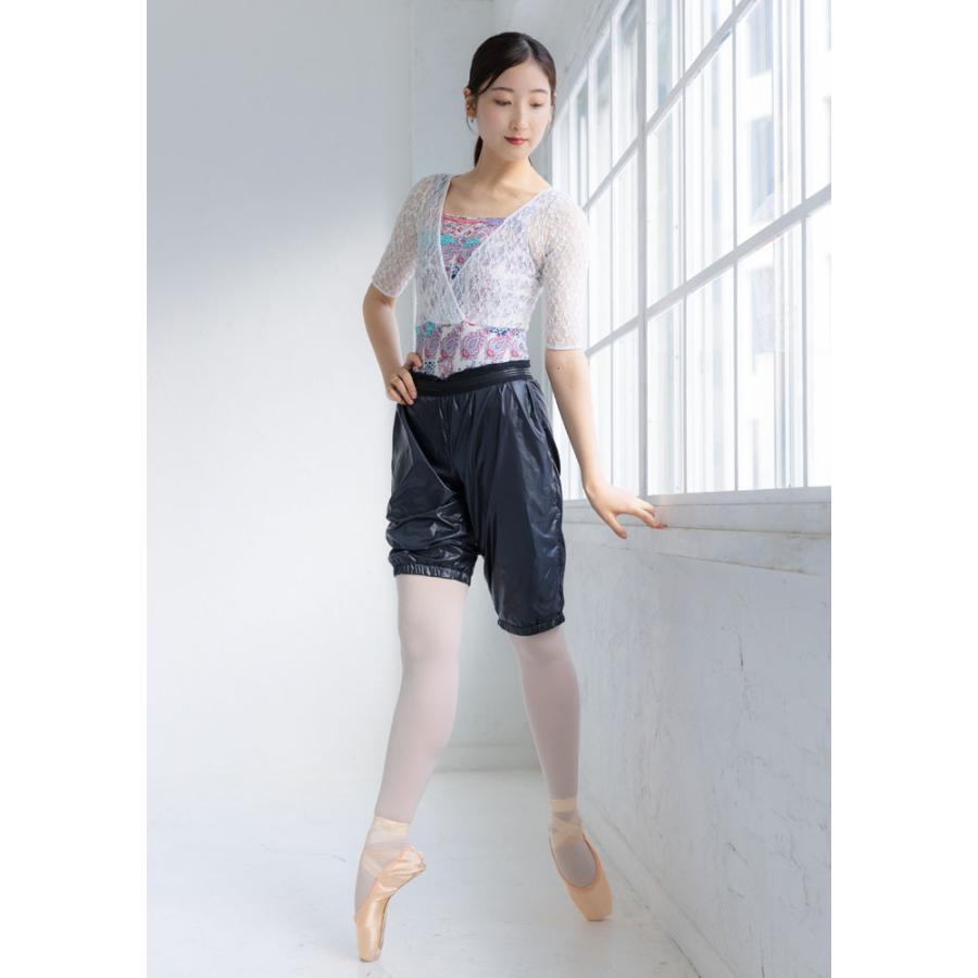 こちらの商品1点のみはネコポス送料無料 バレエ ボトムス 大人ドゥッシュドゥッスゥ×新国立劇場バレエ団コラボ新作 サウナパンツ |  | 12