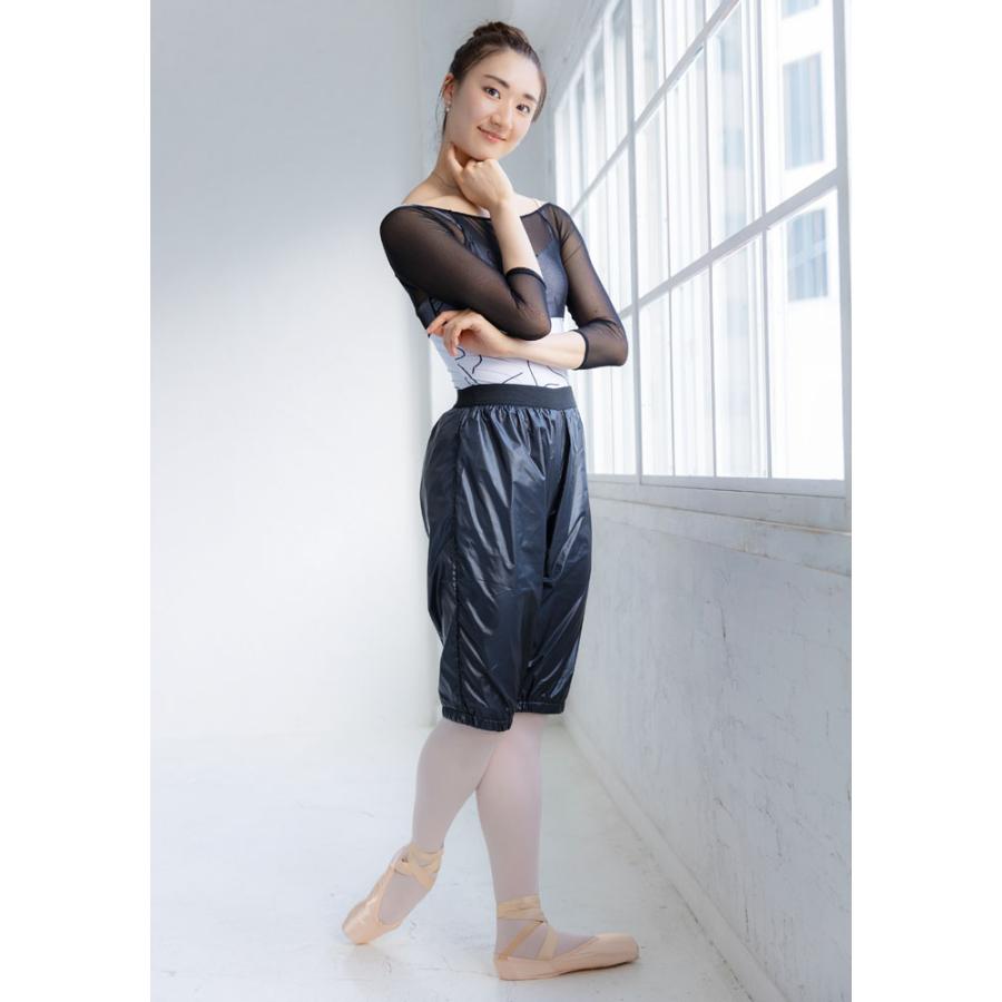 こちらの商品1点のみはネコポス送料無料 バレエ ボトムス 大人ドゥッシュドゥッスゥ×新国立劇場バレエ団コラボ新作 サウナパンツ |  | 13