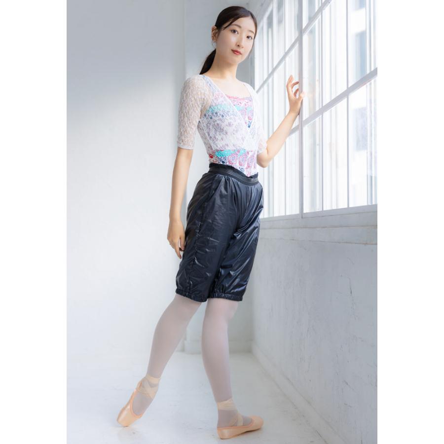 こちらの商品1点のみはネコポス送料無料 バレエ ボトムス 大人ドゥッシュドゥッスゥ×新国立劇場バレエ団コラボ新作 サウナパンツ |  | 11