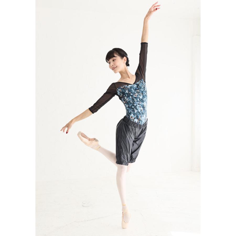 こちらの商品1点のみはネコポス送料無料 バレエ ボトムス 大人ドゥッシュドゥッスゥ×新国立劇場バレエ団コラボ新作 サウナパンツ |  | 08