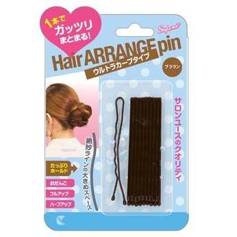 バレエ 雑貨 ヘア アレンジピン ウルトラカーブタイプ 10本入り ヘアピン ドゥッシュドゥッスゥ