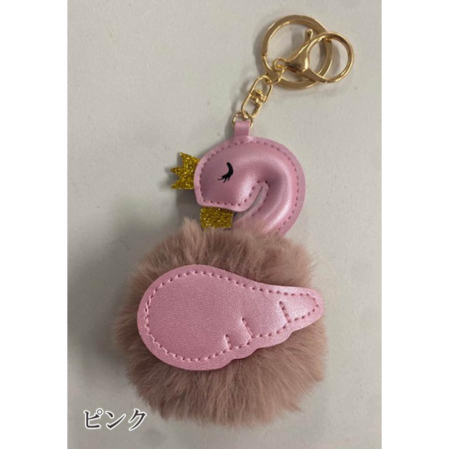 スワンキーホルダー 白鳥の湖 バレエ 発表会 キーチャーム プレゼント