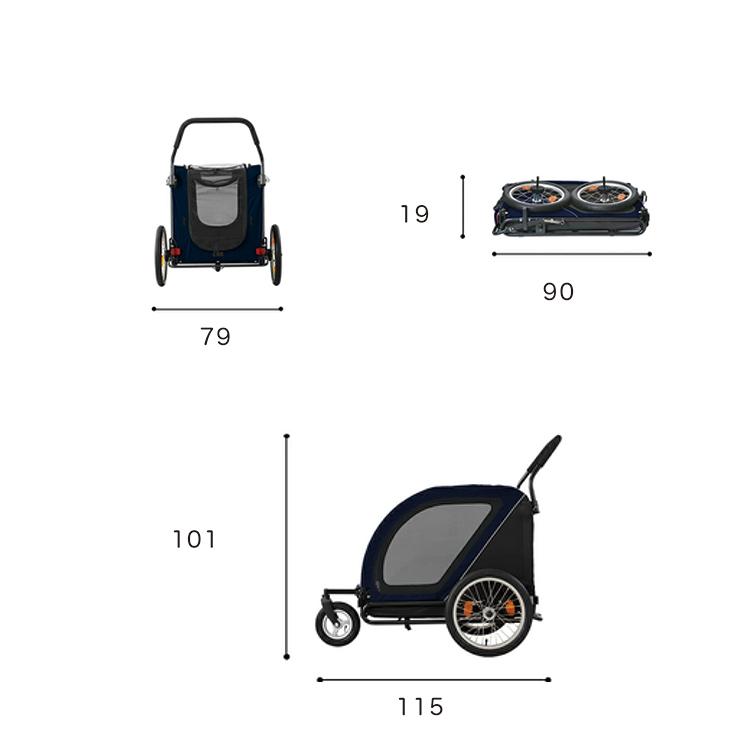 DOME エアバギー NEST ネストバイク 特典あり ドッグ 犬 ドッグカート