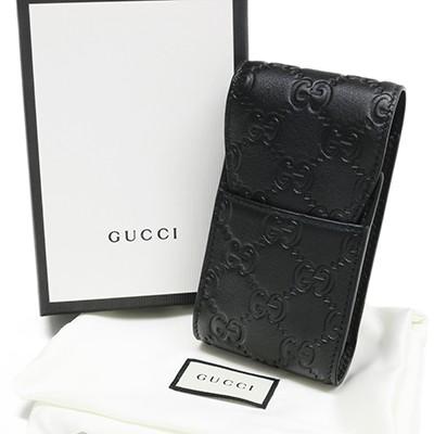 本店は Gucci グッチ A0v1r 1000 Nero ブラック シマレザー シガレットケース ポーチ 在庫一掃 Blog Lonolife Com