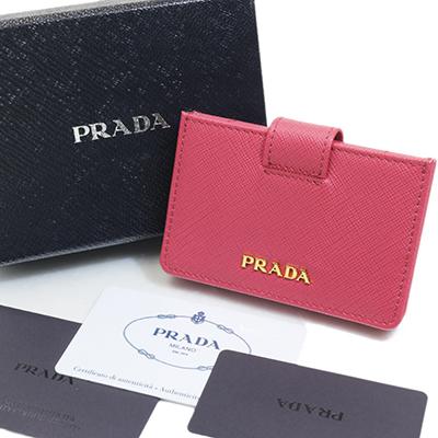 PRADA プラダ 1MC211 QWA F0505 PEONIA SAFFIANO METAL カード PRADA プラダ 1MC211 QWA F0505 PEONIA SAFFIANO METAL カード