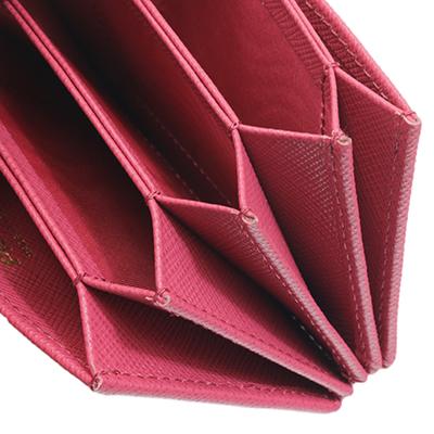 PRADA プラダ 1MC211 QWA F0505 PEONIA SAFFIANO METAL カード PRADA プラダ 1MC211 QWA F0505 PEONIA SAFFIANO METAL カード