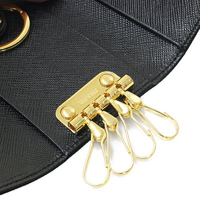 PRADA（プラダ） 1PG004 QWA F0002 SAFFIANO METAL NERO ブラック 4連