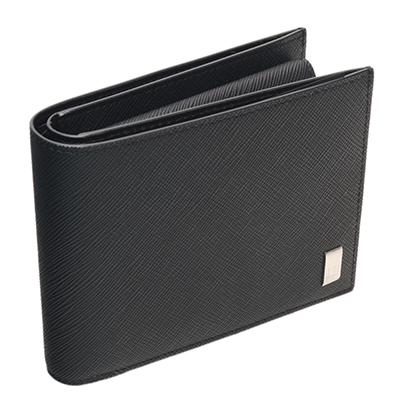 dunhill（ダンヒル） 22R2P10PS 001 PLAIN プレーン ブラック 二つ折り