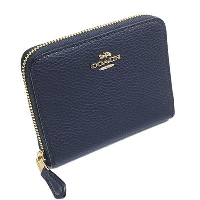 COACH コーチアウトレット 二つ折り財布 F24808 IMMID IM/MIDNIGHT  