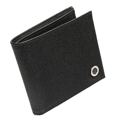 BVLGARI ブルガリ 280287 ブルガリブルガリ マン ブラック 二つ折り財布 小銭入れあり スリム メンズ財布 | ブルガリ・ブルガリ