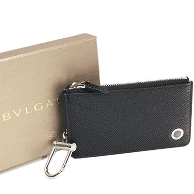 BVLGARI ブルガリ 282604 ブルガリブルガリ マン ブラック キーポーチ キーホルダー コインケース | ブルガリ・ブルガリ | 01
