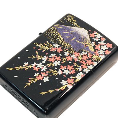 ZIPPO ジッポライター 蒔絵シリーズ  2LA-FUJISAKURA 本金蒔絵 富士桜 オイルライター | ZIPPO | 02