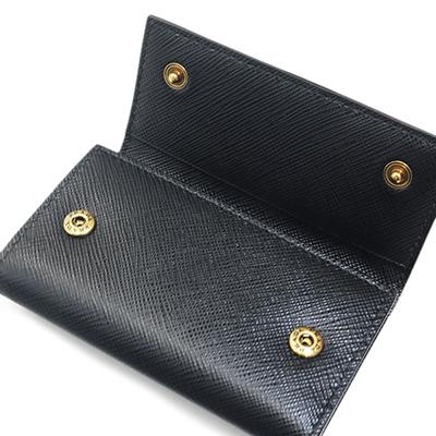PRADA（プラダ） 2PG222 QME F0632 SAFFIANO METAL NERO サフィアーノ