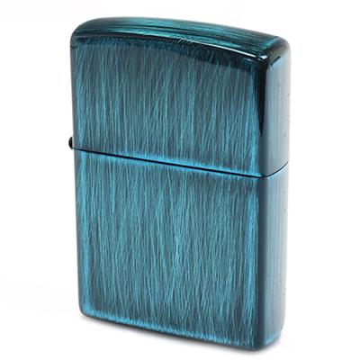 Zippo ジッポー 2UD-BL ブルーカラー USED PAINTING ユーズド加工 カラーペイント仕上げ オイルライター | ZIPPO | 01