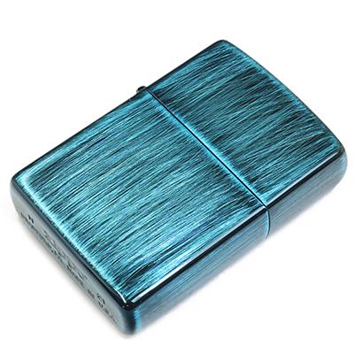 Zippo ジッポー 2UD-BL ブルーカラー USED PAINTING ユーズド加工 カラーペイント仕上げ オイルライター | ZIPPO | 02