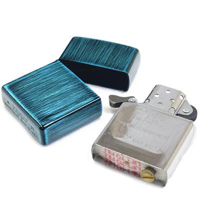 Zippo ジッポー 2UD-BL ブルーカラー USED PAINTING ユーズド加工 カラーペイント仕上げ オイルライター | ZIPPO | 05