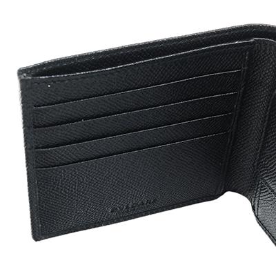 BVLGARI ブルガリ 二つ折り財布 ブラック ブルガリマン 30396 BVLGARI ブルガリ 二つ折り財布 財布 メンズ ブルガリ・ブルガリ