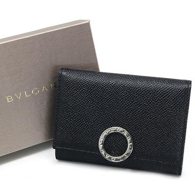 BVLGARI ブルガリ 30420 ブルガリブルガリ ブラック 名刺入れ カード