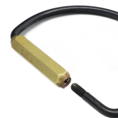 DETAIL inc.  D-シェイプキーリング ブラックオキサイド 真鍮 キーホルダー【ゆうパケット対象品】 | DETAIL | 02