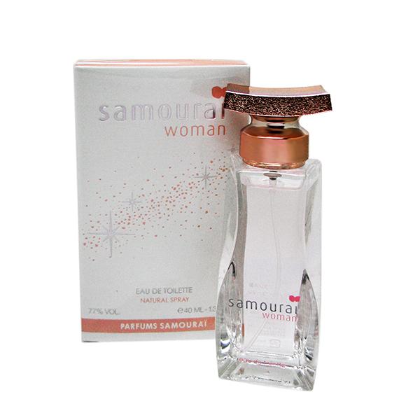 SAMOURAI WOMAN サムライウーマン オードトワレ EDT 40ml レディース香水 レディースフレグランス フローラル フルーティ | アラン・ドロン