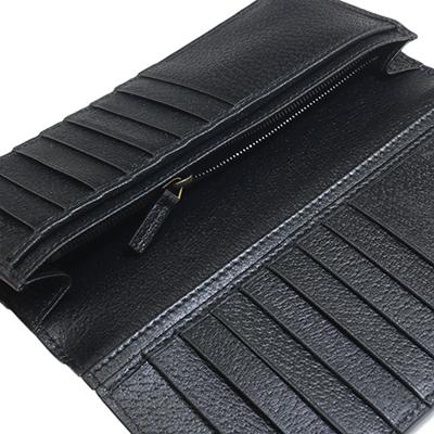 GUCCI グッチ 428740 DJ20T 1000 NERO ブラック GGマーモント 二