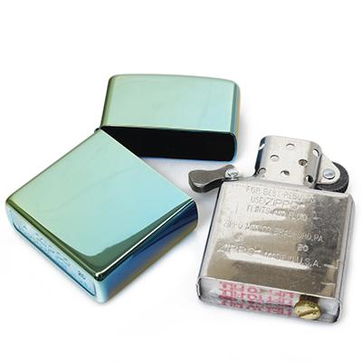 ZIPPO ジッポ ライター USAモデル #49191 ハイポリッシュ ティール メッキ オイルライター | ZIPPO | 03
