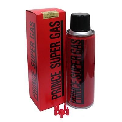 プリンス ライター専用ガスボンベ PRINCE SUPER GAS 130g アダプター5種類付属 | Prince