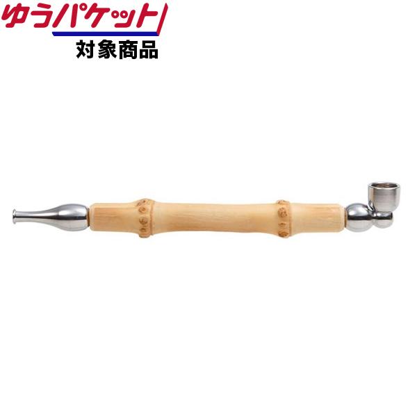 TSUGE 柘製作所 煙管 小粋竹クローム #50991 真鍮削り出し/クロームメッキ ゆうパケット対象商品（2個まで） | 