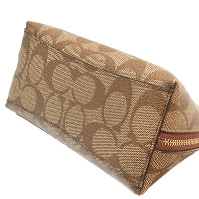 COACH（コーチ） コーチアウトレット シグネチャー PVC コスメティック