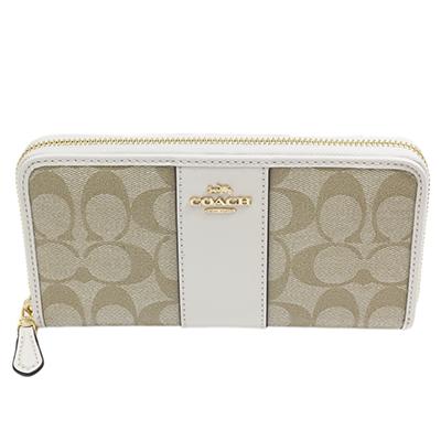 COACH コーチアウトレット シグネチャー アコーディオン ジップ