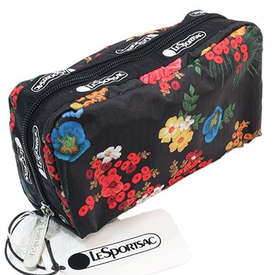LESPORTSAC レスポートサック 6511 レクタンギュラーコスメティック E477 FORGET ME NOT 化粧ポーチ コスメポーチ | 