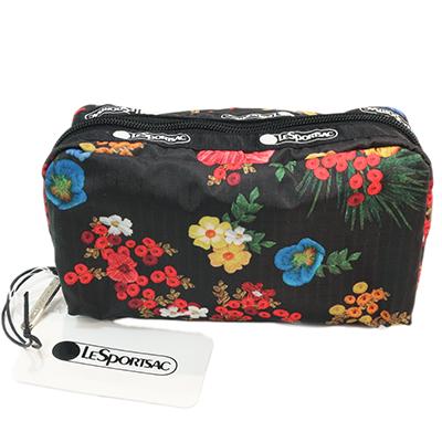 LESPORTSAC レスポートサック 6511 レクタンギュラーコスメティック E477 FORGET ME NOT 化粧ポーチ コスメポーチ |  | 01