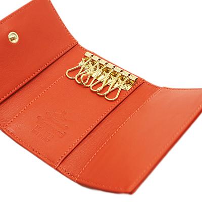 Vivienne Westwood オレンジ レザー キーケース Vivienne Westwood（ヴィヴィアンウエストウッド） 【店舗展示品