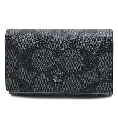 COACH コーチアウトレット 78675 QBO4G チャコール×ブラック