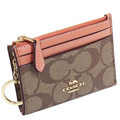 COACH コーチアウトレット IDケース 88208 IMVH0 カーキ ライト  