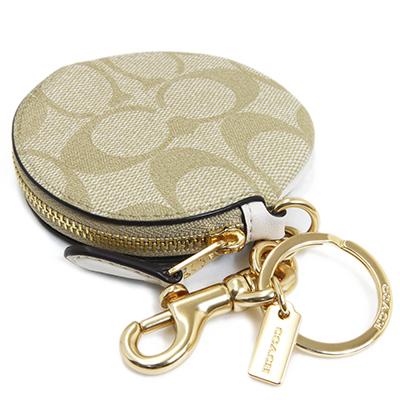 新品 未使用 COACH コーチ   バッグチャーム ゴールド/カーキ/ピンク レディース バッグチャーム&キーホルダー | COACH コーチ公式