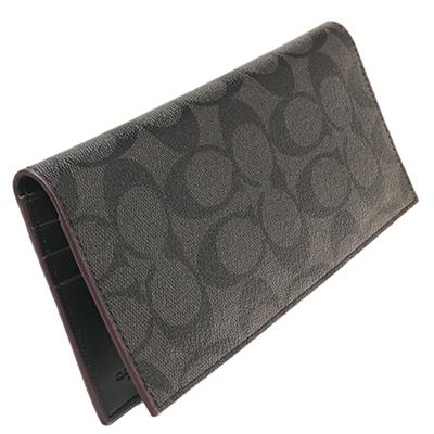 COACH（コーチ） コーチアウトレット 二つ折り長財布 91635 QBLWO QB