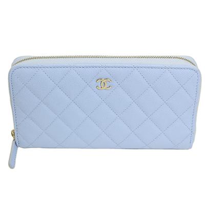 CHANEL シャネル ロング ジップ ウォレット AP0242 グレインド CHANEL シャネル ロング ジップ ウォレット AP0242 グレインド