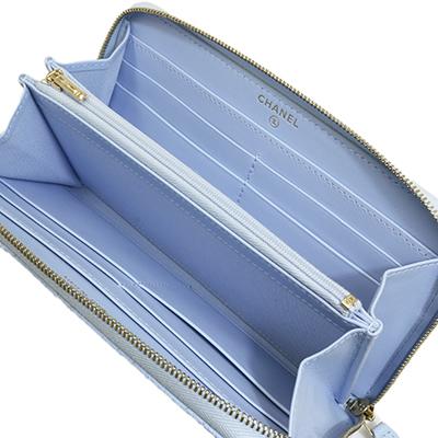 CHANEL シャネル ロング ジップ ウォレット AP0242 グレインド CHANEL シャネル ロング ジップ ウォレット AP0242 グレインド