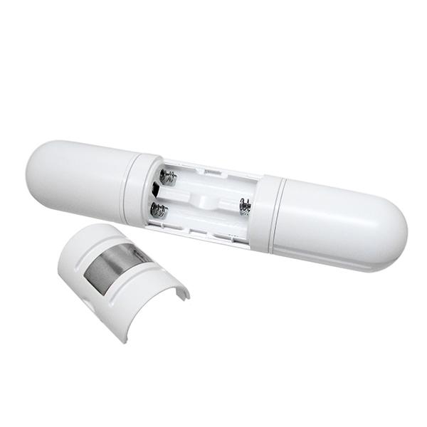 RITEX ASL-025 どこでもスリムセンサーライト 屋内用 集電型赤外線人感センサー 0.3W高輝度電球色LED×2(約30ルーメン) 電池式(別売) |  | 04