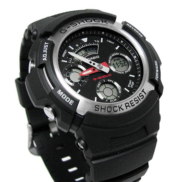 G-SHOCK AW-590-1AJF 耐衝撃性能 20気圧防水 LEDライト 電池式 カシオ 