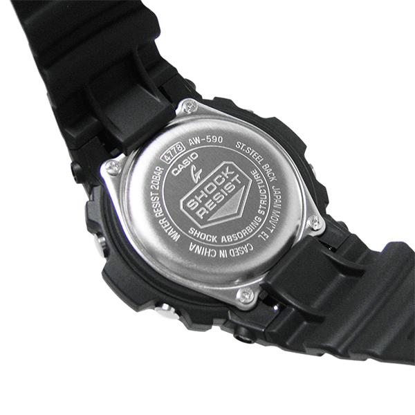 G-SHOCK AW-590-1AJF 耐衝撃性能 20気圧防水 LEDライト 電池式 カシオ 